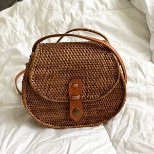 Handwoven Rattan Bag